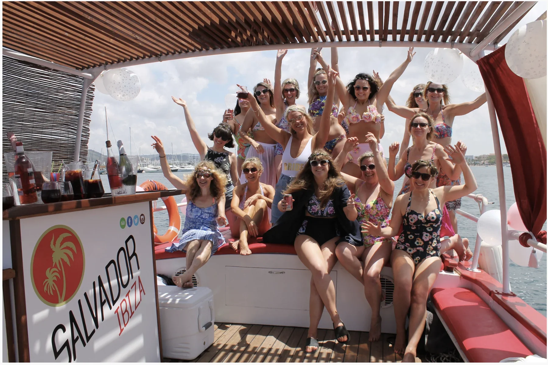 Salvador Ibiza aan boord